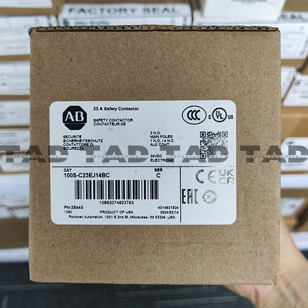 Allen-Bradley 100S-C23EJ14BC 23 A Safety Contactor