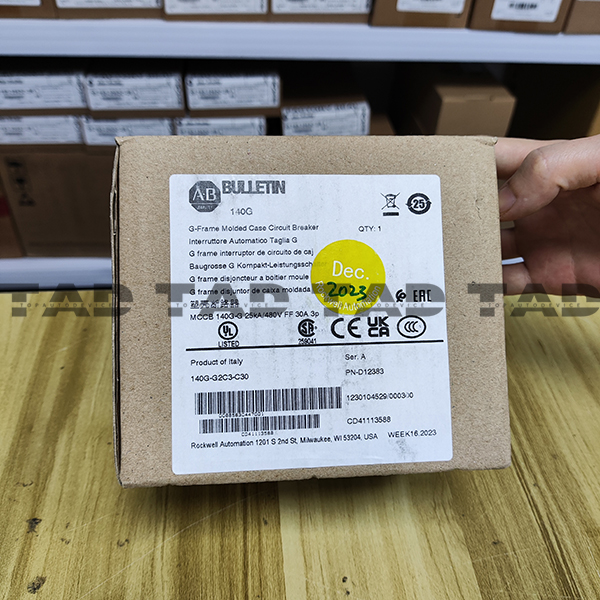 Allen-Bradley 140G-G2C3-C30 140G 125A Frame Molded Case 30 A Ckt-Bkr