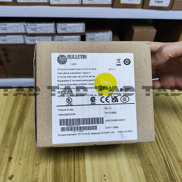 Allen-Bradley 140G-G2C3-C30 140G 125A Frame Molded Case 30 A Ckt-Bkr