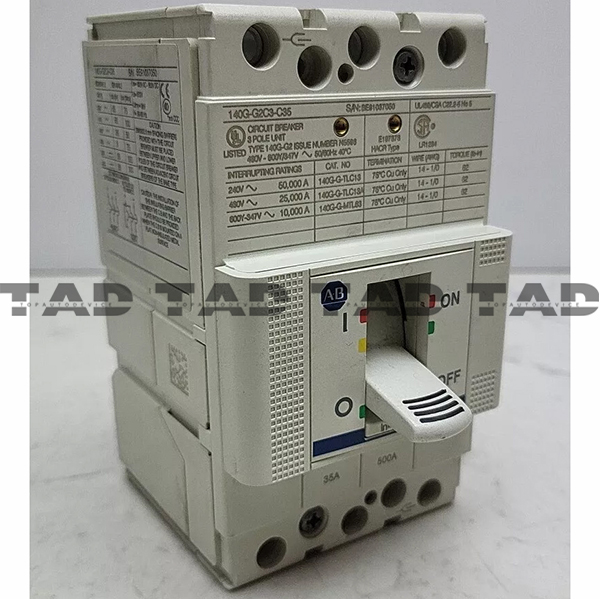Allen-Bradley 140G-G2C3-C35 140G 125A Frame Molded Case 35 A Ckt-Bkr
