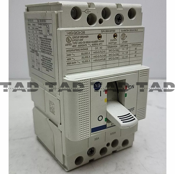 Allen-Bradley 140G-G2C3-C35 140G 125A Frame Molded Case 35 A Ckt-Bkr