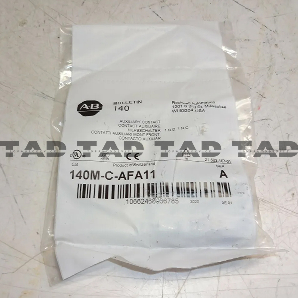 Allen-Bradley 140M-C-AFA11 1 NO 1 NC Internal Auxiliary Contact
