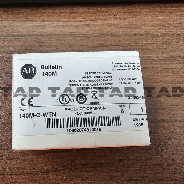 Allen-Bradley 140M-C-WTN Compact Bus Bar Feeder Terminal