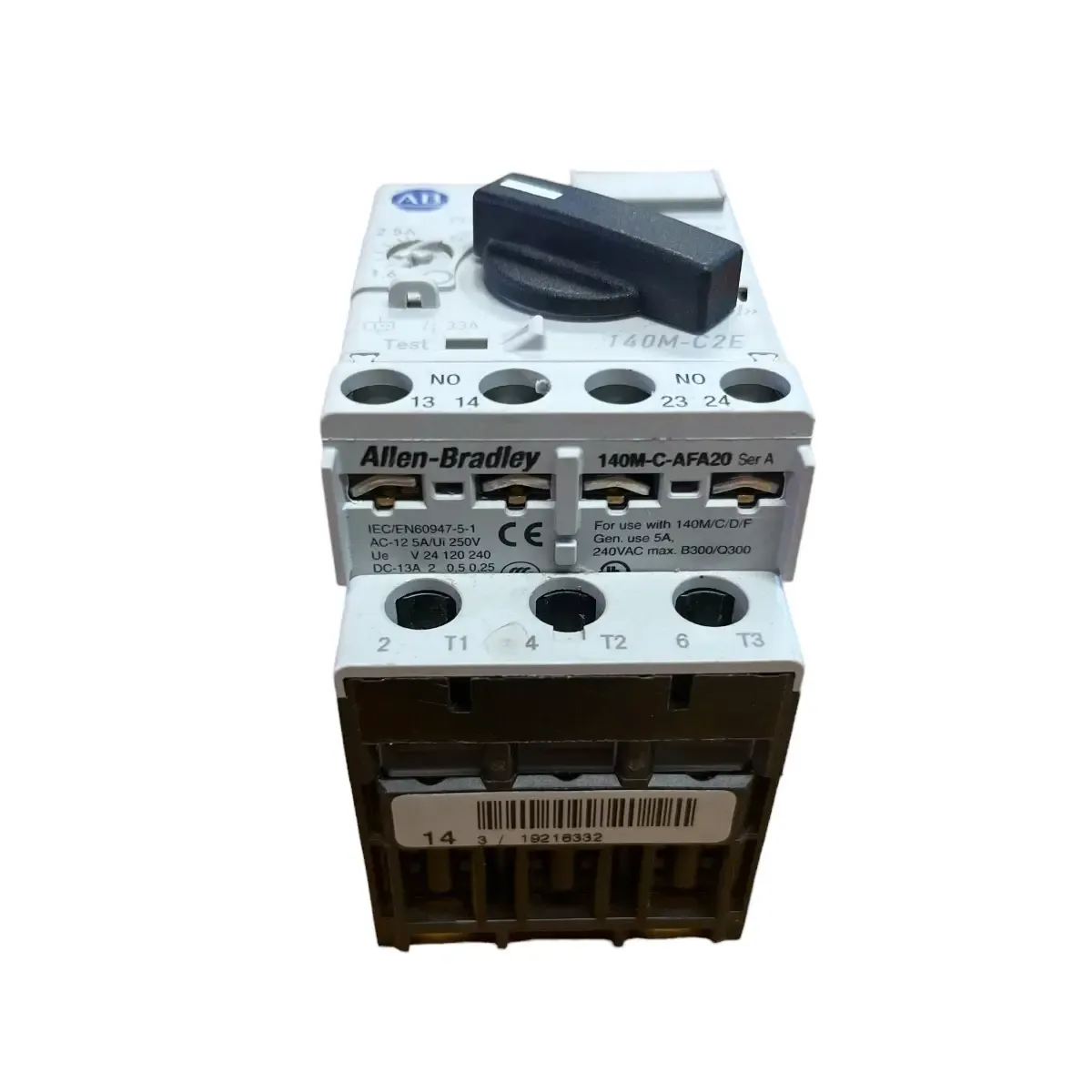 Allen-Bradley 140M-C2E-B25 Motor Protection Circuit-Breaker