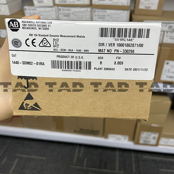 Allen-Bradley 1440-SDM02-01RA XM-124 Standard Dynamic Measurement Mdl