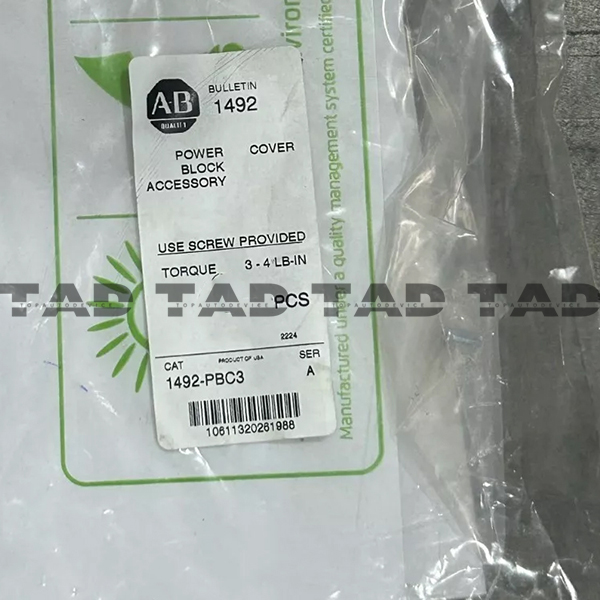 Allen-Bradley 1492-PBC3 Power Distribution Block Accessory