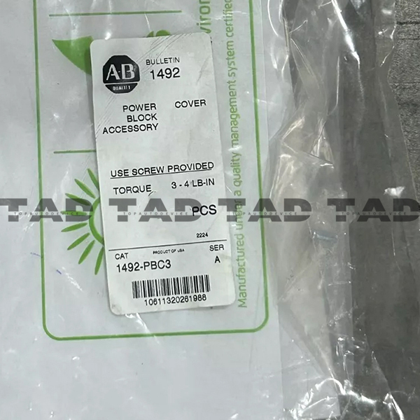 Allen-Bradley 1492-PBC3 Power Distribution Block Accessory