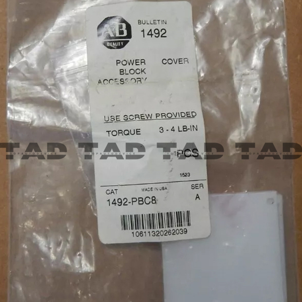 Allen-Bradley 1492-PBC8 Power Distribution Block Accessory