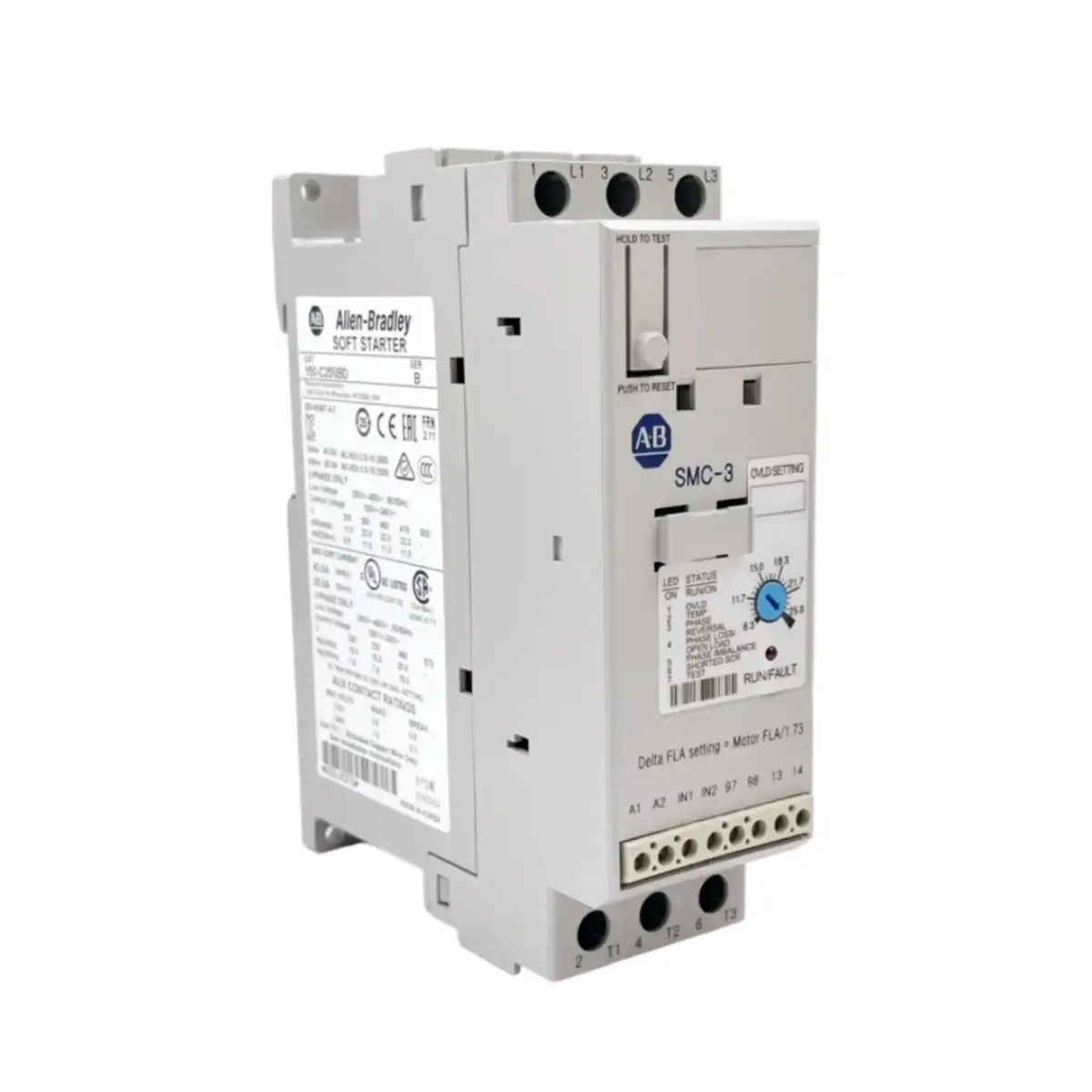 Allen-Bradley 150-C25NBD SMC-3 25A Smart Motor Controller