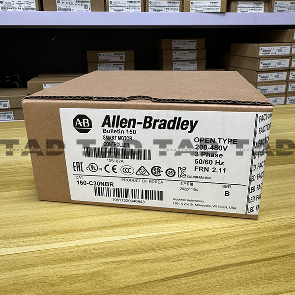 Allen-Bradley 150-C30NBR SMC-3 30A Smart Motor Controller