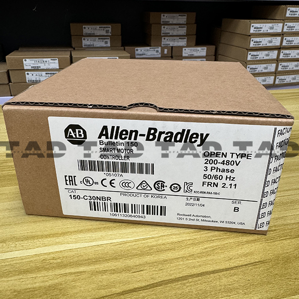 Allen-Bradley 150-C30NBR SMC-3 30A Smart Motor Controller