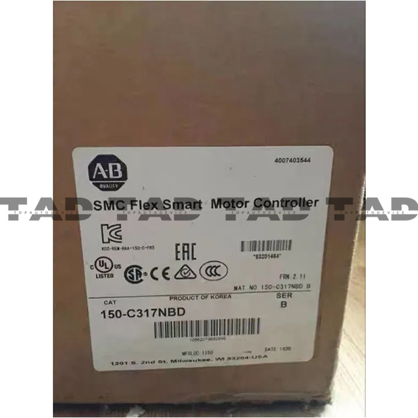 Allen-Bradley 150-C317NBD SMC-3 317A Smart Motor Controller