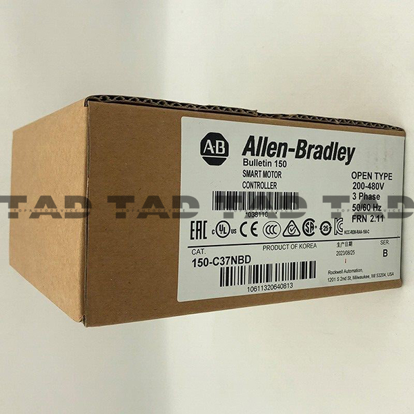 Allen-Bradley 150-C37NBD SMC-3 37A Smart Motor Controller