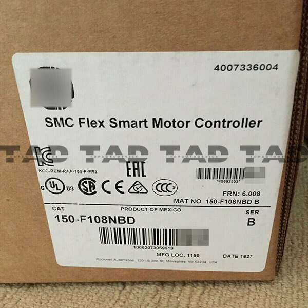 Allen-Bradley 150-F108NBD SMC Flex Smart Motor Controller