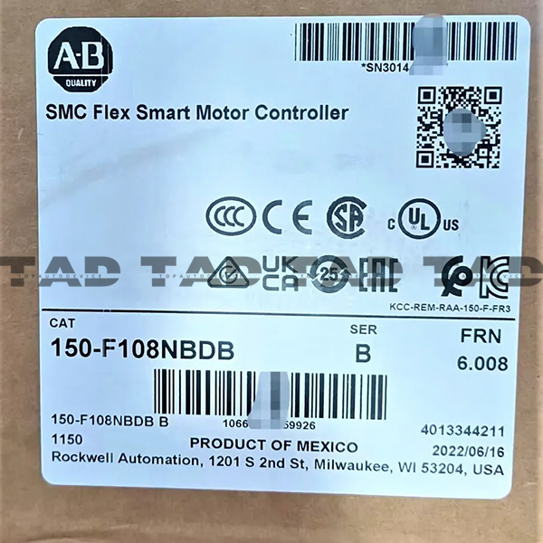 Allen-Bradley 150-F108NBDB SMC Flex Smart Motor Controller
