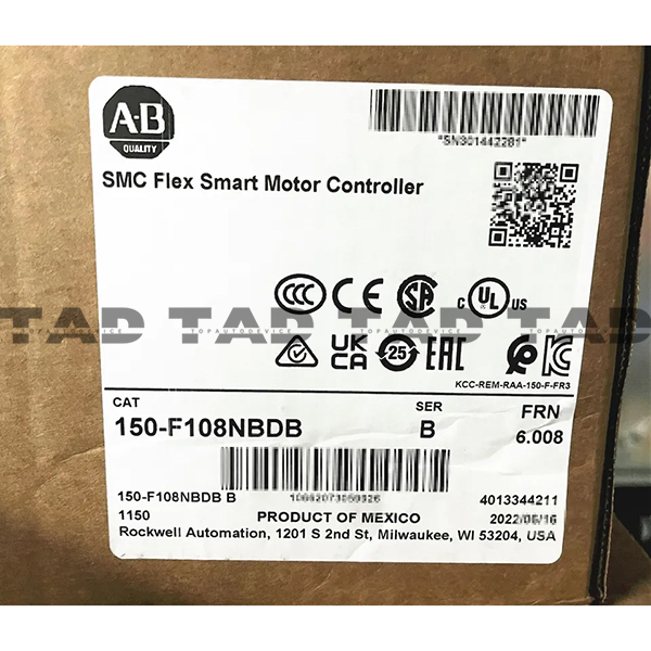 Allen-Bradley 150-F108NBDB SMC Flex Smart Motor Controller
