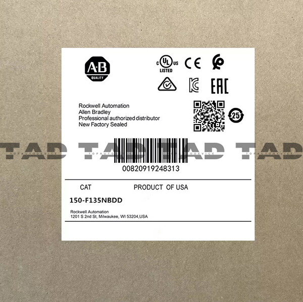 Allen-Bradley 150-F135NBDD SMC Flex Smart Motor Controller