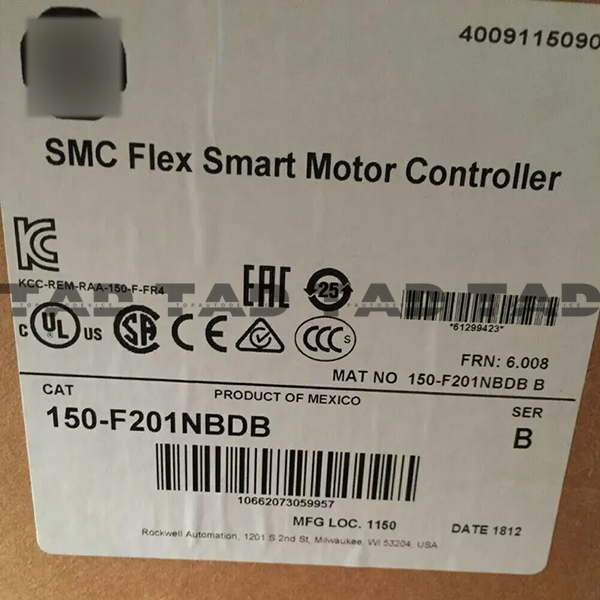 Allen-Bradley 150-F201NBDB SMC Flex Smart Motor Controller