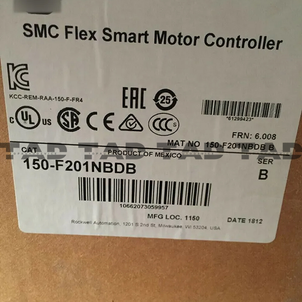 Allen-Bradley 150-F201NBDB SMC Flex Smart Motor Controller