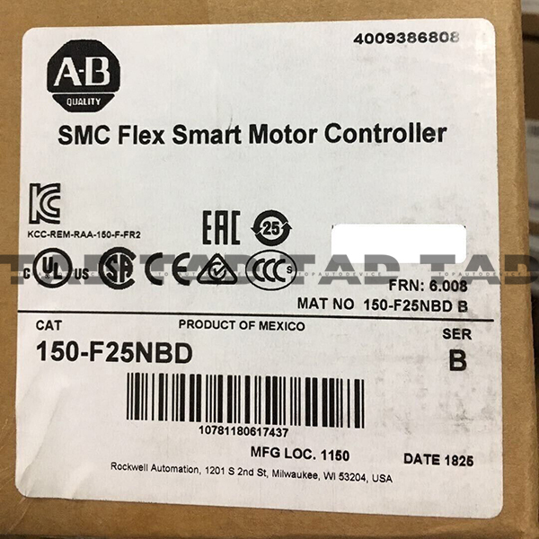 Allen-Bradley 150-F25NBD SMC Flex Smart Motor Controller