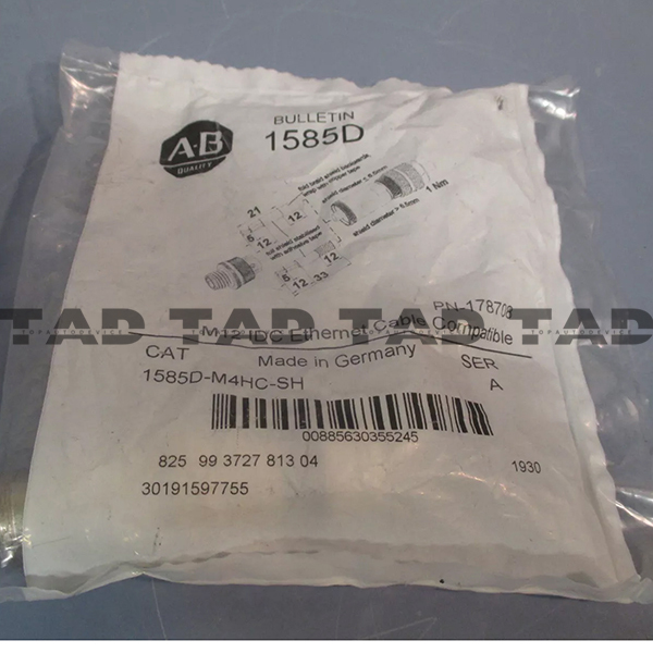 Allen-Bradley 1585D-M4HC-SH 1585D Ethernet Media Cordset
