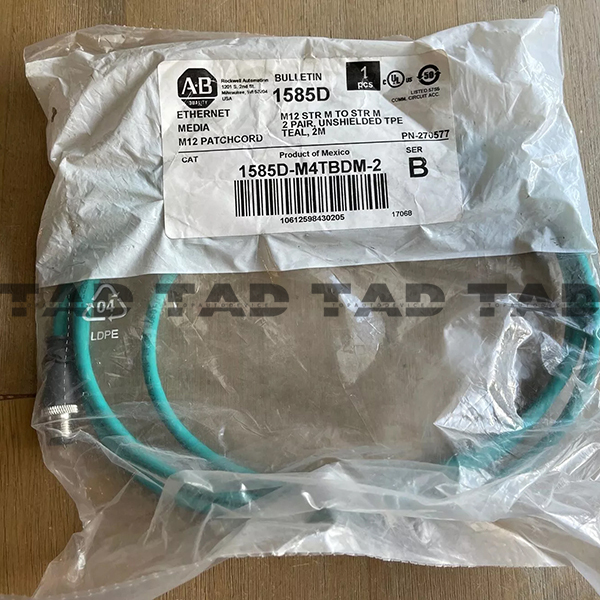 Allen-Bradley 1585D-M4TBDM-2 Micro D-Code, QD Style Ethernet Media