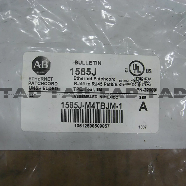 Allen-Bradley 1585J-M4TBJM-1 RJ45 Ethernet Media