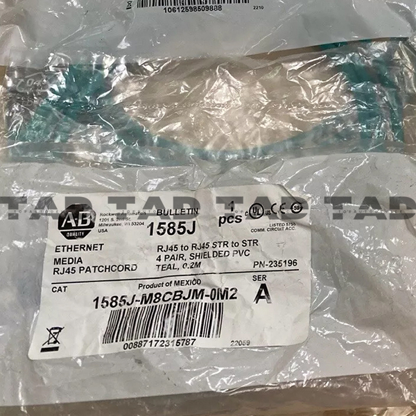 Allen-Bradley 1585J-M8CBJM-0M2 RJ45 Ethernet Media