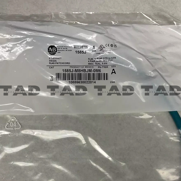 Allen-Bradley 1585J-M8HBJM-0M6 RJ45 Ethernet Media