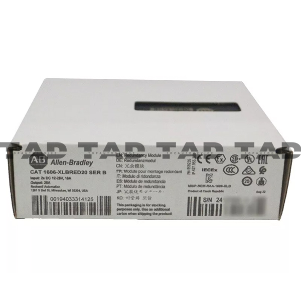 Allen-Bradley 1606-XLBRED20 Redundancy Module 12-28VDC 2x10A 20A