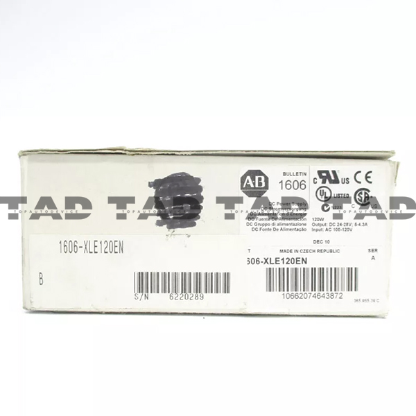 Allen-Bradley 1606-XLE120EN Power Supply XLE 120 W Power Supply