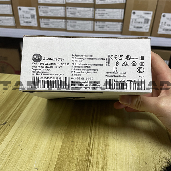 Allen-Bradley 1606-XLE240ERL XLE Redundant Power Supply 240W 24VDC