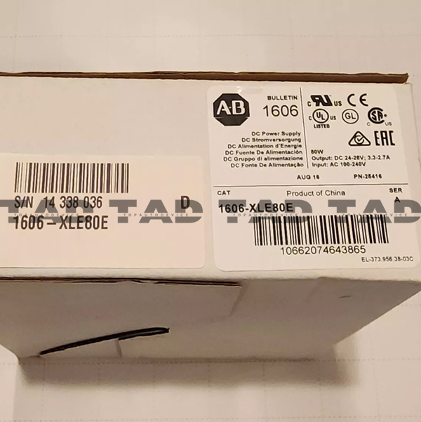 Allen-Bradley 1606-XLE80E Power Supply XLE 80 W Power Supply