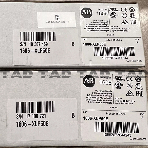 Allen-Bradley 1606-XLP50E Power Supply XLP 50 W Power Supply