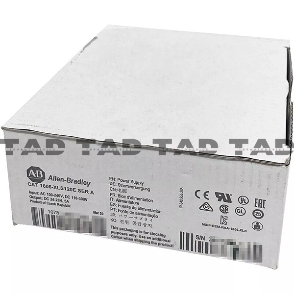 Allen-Bradley 1606-XLS120E Power Supply XLS 120 W Power Supply