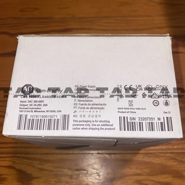 Allen-Bradley 1606-XLS480E-3 Power Supply XLS 480 W Power Supply