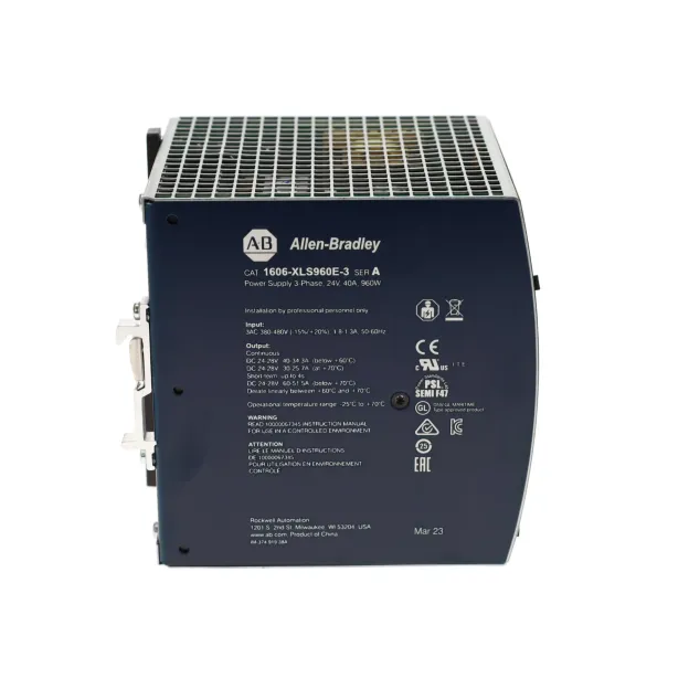 Allen-Bradley 1606-XLS960E-3 380 to 480VAC In 24 to 28VDC Out 960W PS