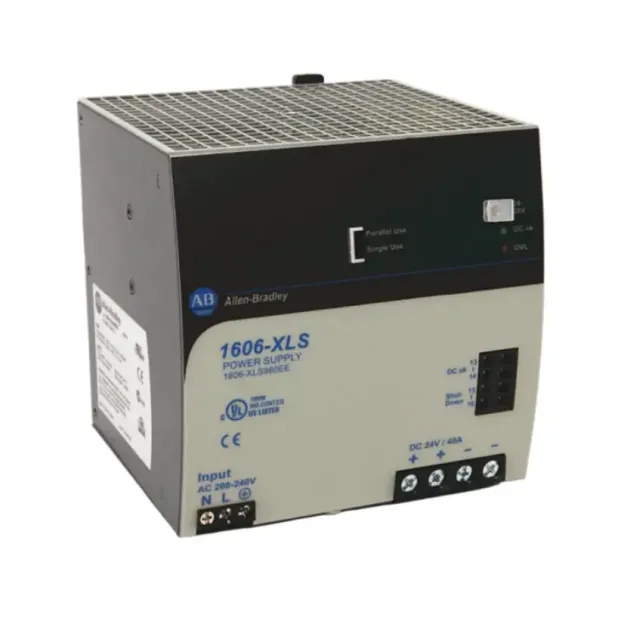 Allen-Bradley 1606-XLS960EE 200 to 240VAC In 24 to 28VDC Out 960W PS