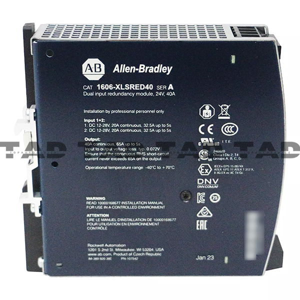 Allen-Bradley 1606-XLSRED40 Bulletin 1606 40A Redundancy Module