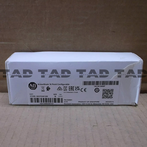 Allen-Bradley 1732E-16CFGM12R ArmorBlock 16 Point Configurable