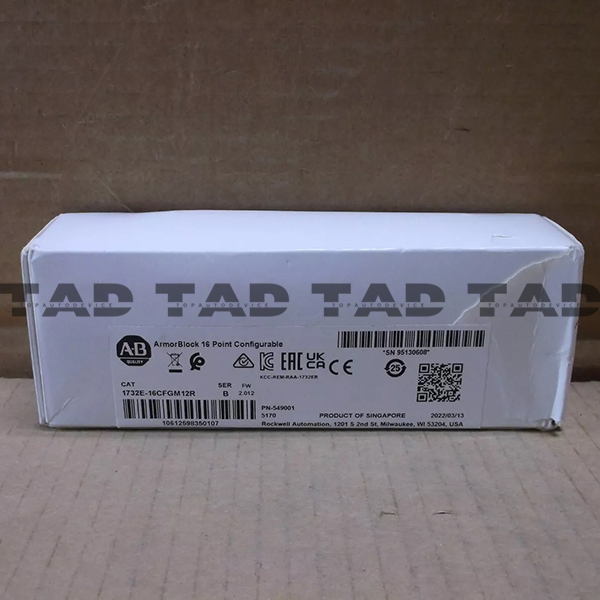 Allen-Bradley 1732E-16CFGM12R ArmorBlock 16 Point Configurable