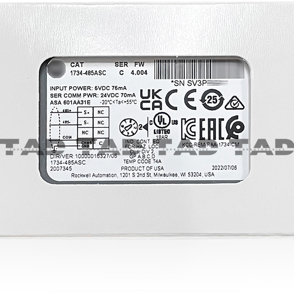 Allen-Bradley 1734-485ASC