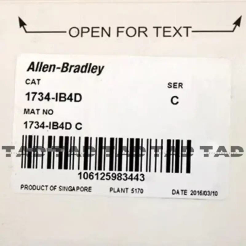 Allen Bradley 1734-IB4D POINT I/O 4 Point Digital Input Module
