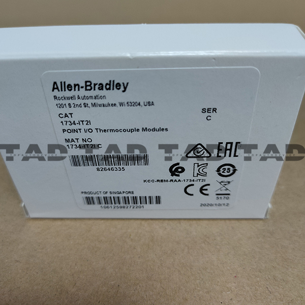 Allen-Bradley 1734-IT2I POINT I/O 2 Point Thermocouple Input