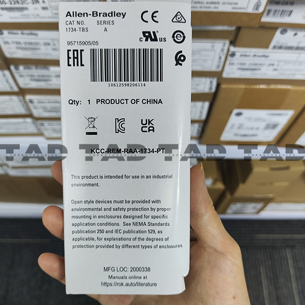 Allen-Bradley 1734-TBS POINT I/O Terminal Base