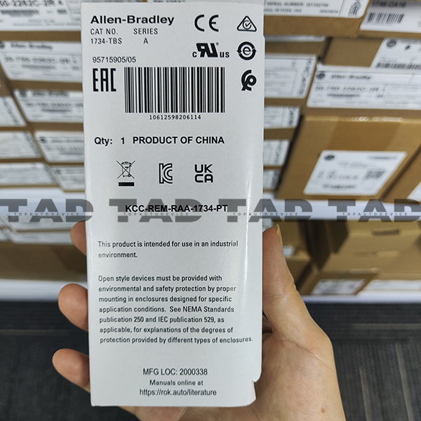Allen-Bradley 1734-TBS POINT I/O Terminal Base