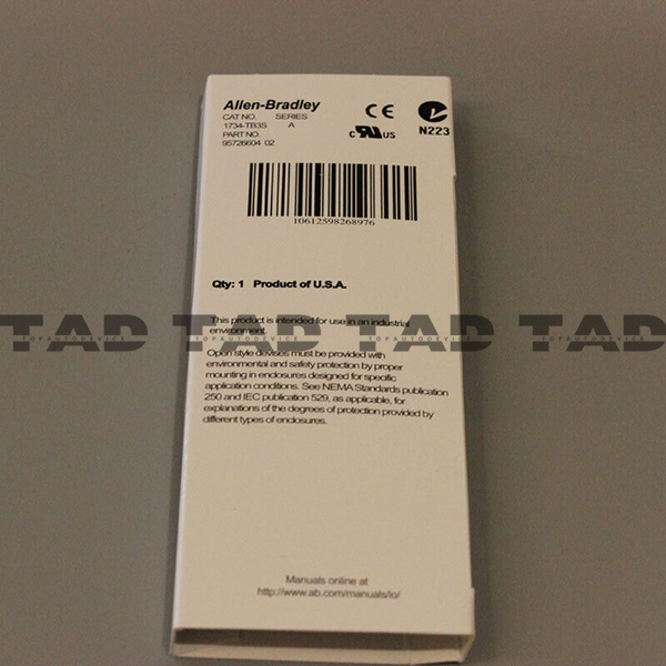 Allen-Bradley 1734TB3S POINT I/O Terminal Base