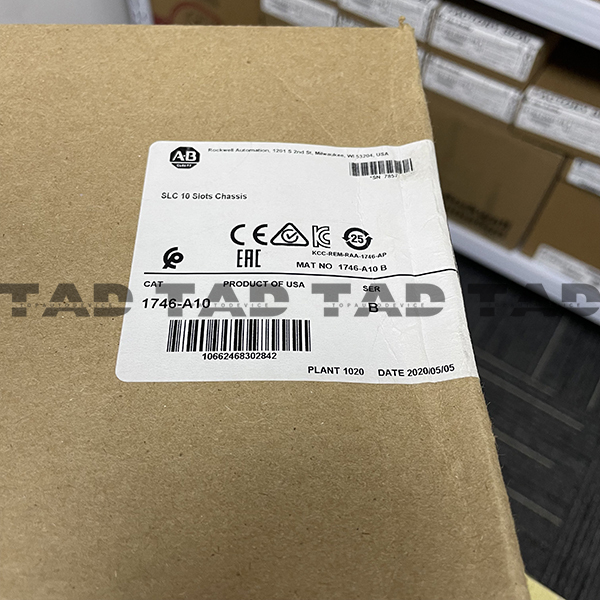 Allen-Bradley 1746-A10 SLC 10 Slots Chassis