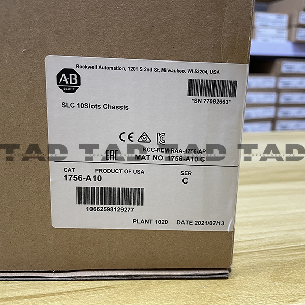 Allen-Bradley 1756-A10 ControlLogix 10 Slots Chassis