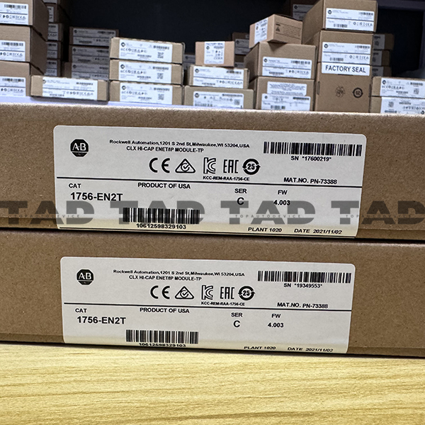 Allen-Bradley 1756-EN2T/C  Best Selling CLX ENet/IP 100M